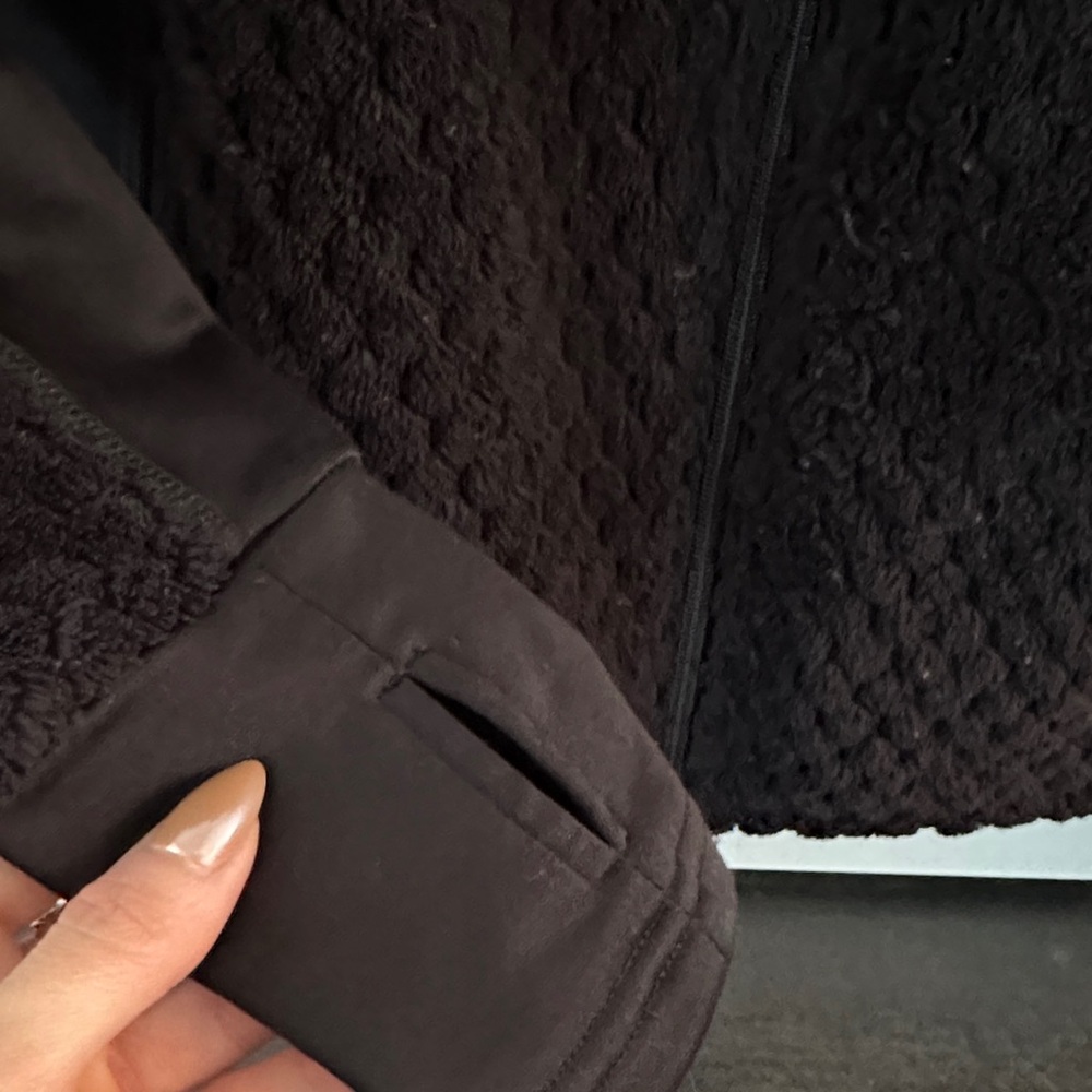 RBX Elegant Black Teddy Jacket - Picture 2 of 6